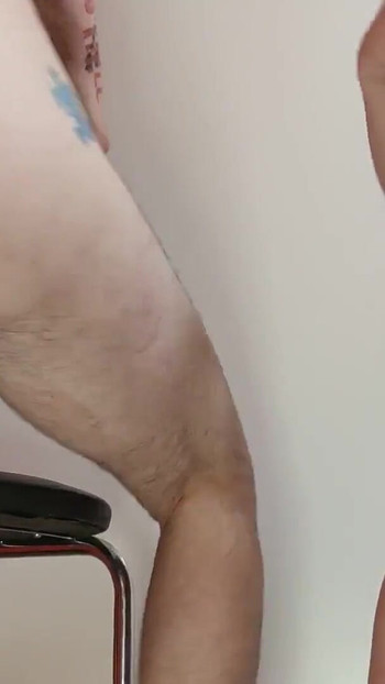 Thrilling moment from "Stepsister gives dirty rimjob"
