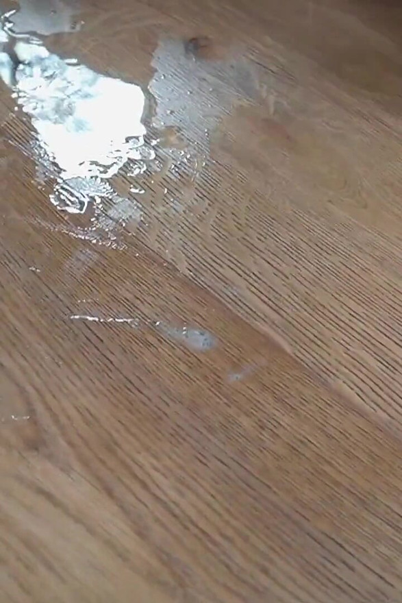 Hot Blonde Gets Piss Shower and Licks the Floor to Clean It - Pissing in Mouth - Fetish - Spitting