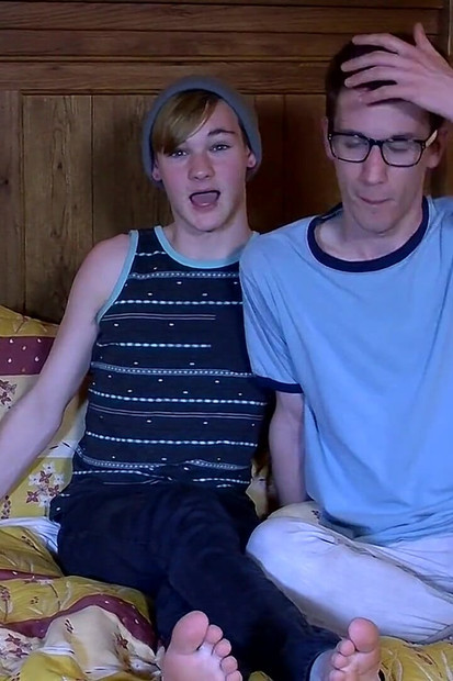 In Bed with Two Horny Boys