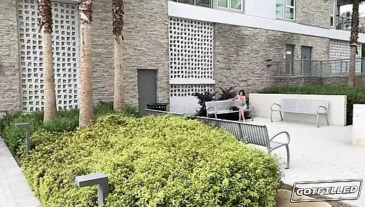 GOTFILLED Lana Smalls gets stretched out and filled up