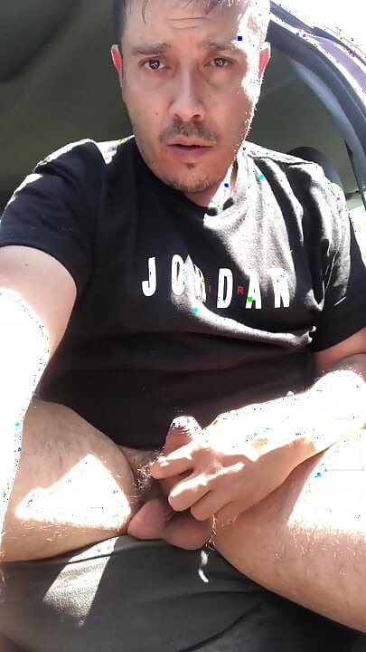 Perspektive im Auto: Warten... Aber ich konnte es nicht mehr ertragen