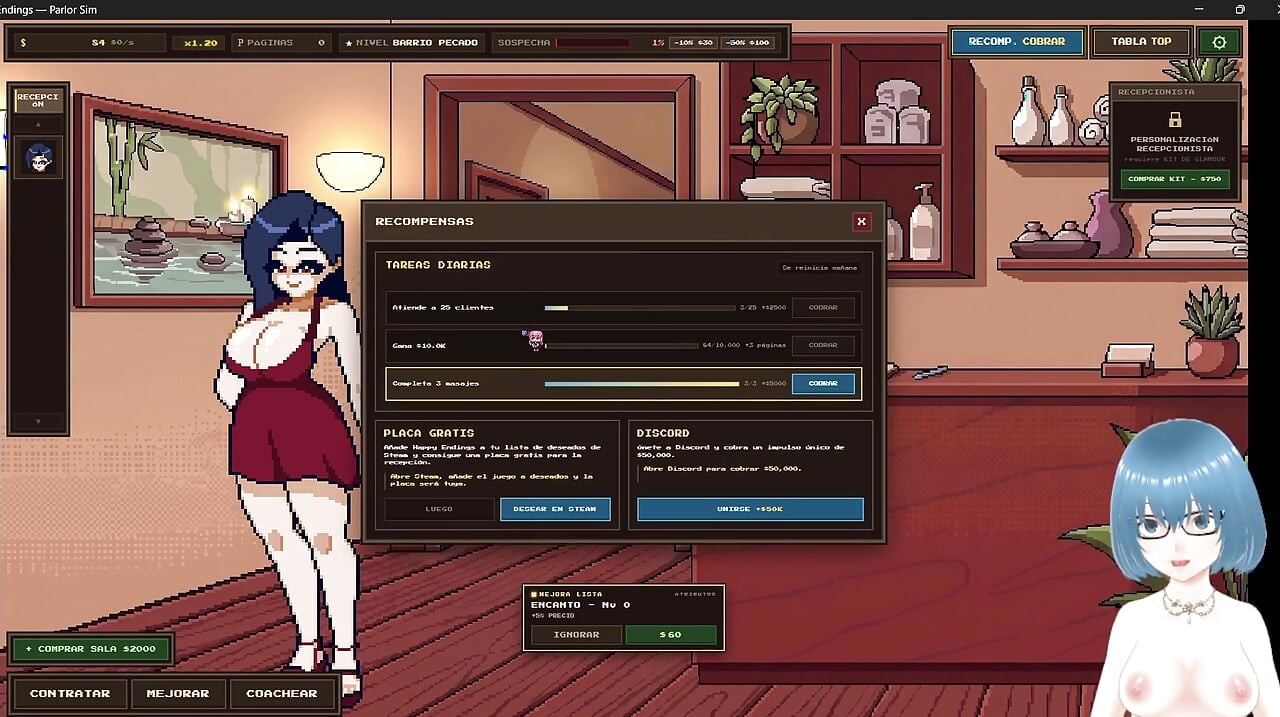 Happy Endings Demo Vtuber Gameplay 1