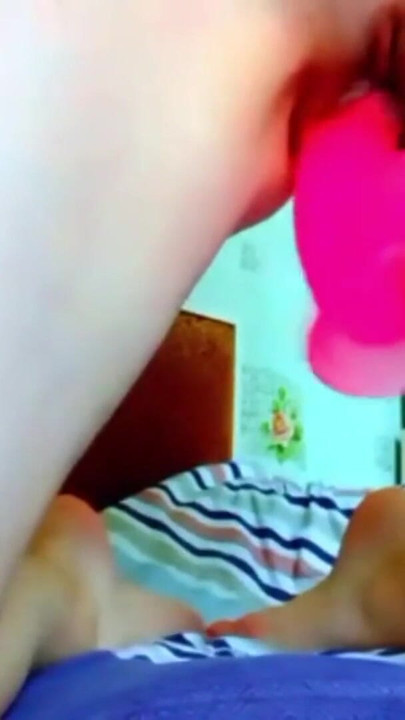 I tease with my sweet ass and fuck my pussy with a big dildo | Clip 3