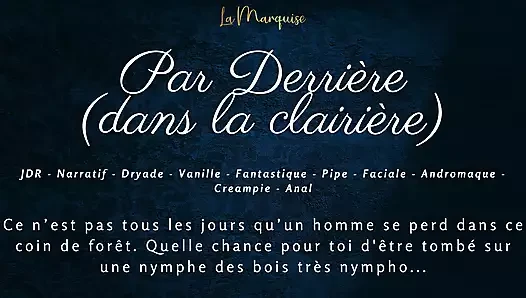 French Dirty Talk | Sex Story | Fuck the nymph in the forest