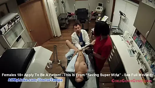 Super Heroine Little Mina Needs Saving By Dr Tampa Nurse Amo