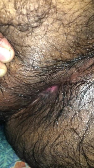 Sweaty brown hairy ass jungle