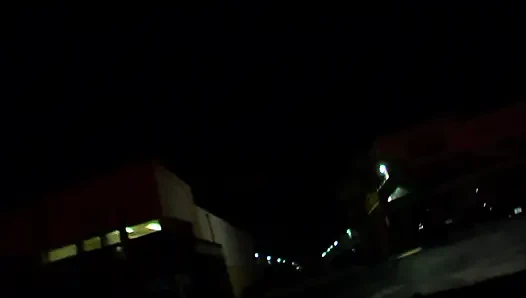 Blonde teen gets fucked after smoking a cigarette