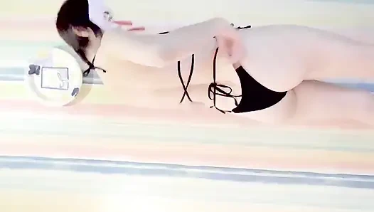 Fitting baju renang Mayu no59, jilat anal, orgasme mata putih, jilat sperma, tindik puting, muncrat, orgasme kejang