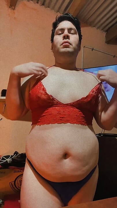 Wearing new clothes for my daddy I hope he likes to see me