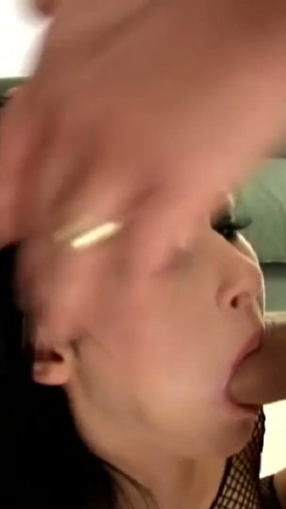 Brunette Face Fuck Blow Bang -- Hardcore, Facial babe, a brunette super pretty! | Clip 1