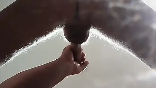 Sucking Dick and Getting a Mouthful of My Cum