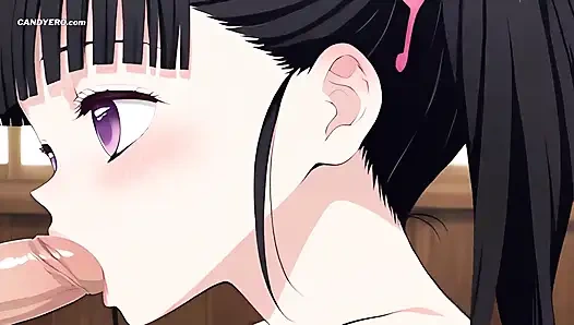 Kanaos blowjob war makellos - wie alles, was sie tat - KI generierte