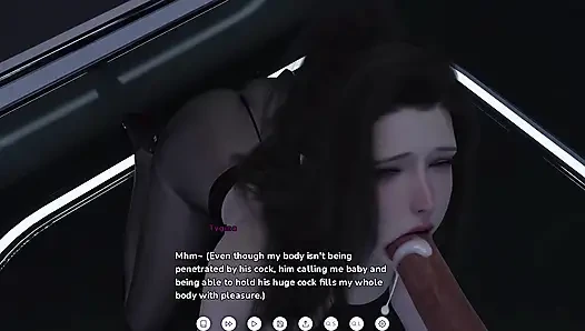 Er spielt, indem er seinen Penis gegen ihre brüste legt. gameplay