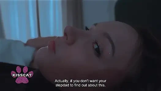 Oops, Stepson Accidentally Cum in Stepmom After Fucked Stepsister, Polly Yangs in Shared Bed at Night in Hotel Room