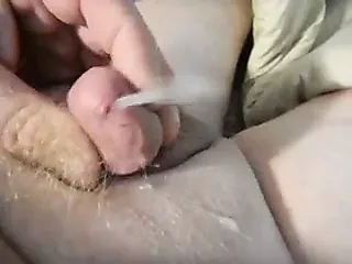 SMALL COCK GETS MASTUBATED