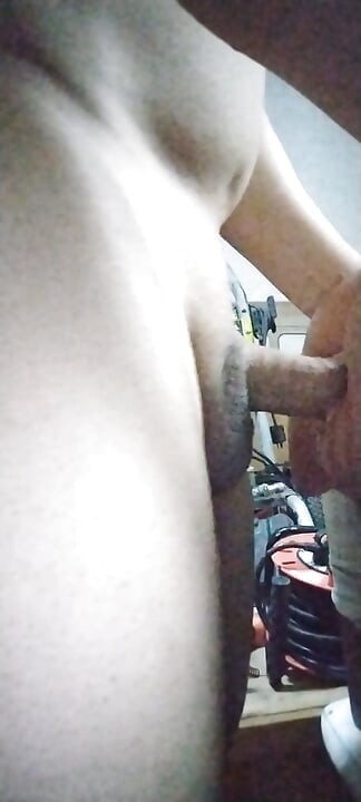 Fucking my plastic masturbator