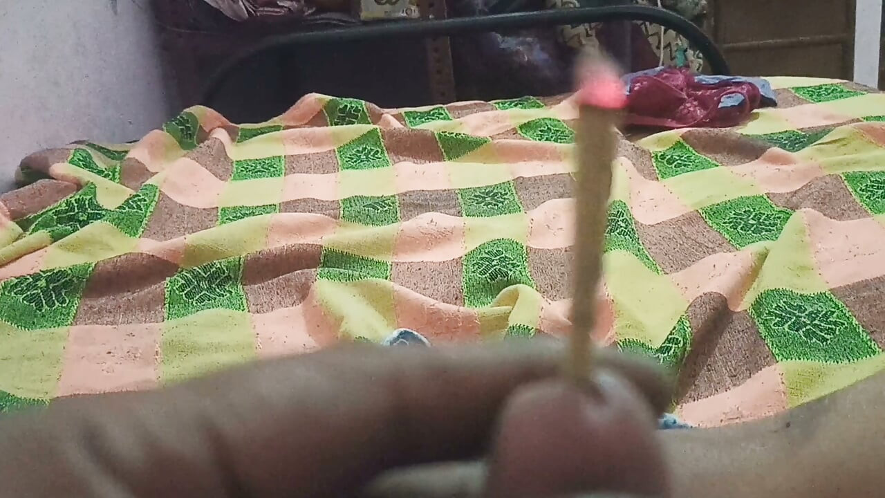 My little Cock is smoking