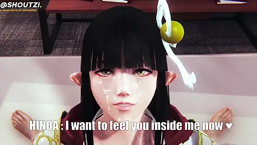 Monster Hunter Rise'dan Hinoa, köyünü kurtardıktan sonra seninle ilgileniyor! Rahatla ve bırak yapsın!