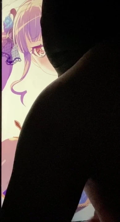 Bang dream Udagawa Ako Bukkake & Kiss Masturbation