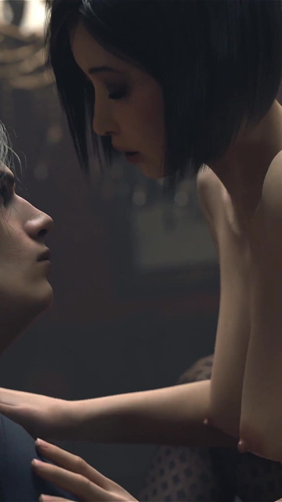 ออร์กี้สุดเหวี่ยงของแอชลีย์ เกรแฮมใน Resident Evil 4K - ลีออน, เอด้า, แคลร์ และ อิงกริด เย็ดกันอย่างดุเดือด | คลิป 2