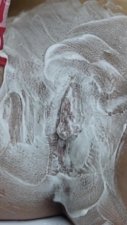 Watch me shave my tight pussy close-up! | Clip 1