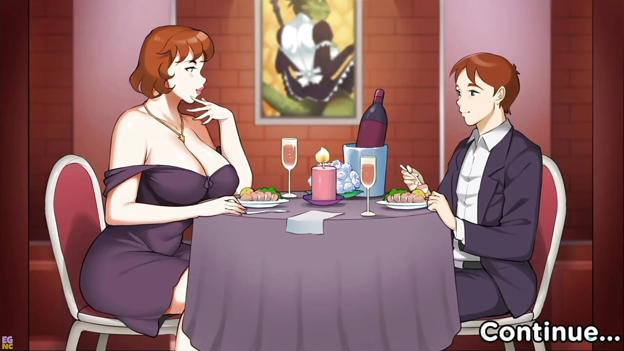 Milfs plaza 22 - bữa tối lãng mạn với chị dâu máy bay bà già của tôi - bởi eroticgamesnc