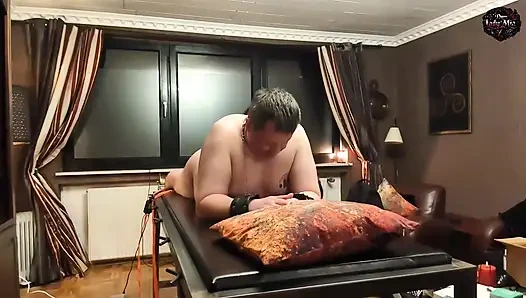 DomLady Mia - Punishment of terror for the Slave - Training: Ass Fucked by the Fucking Machine - Part 1