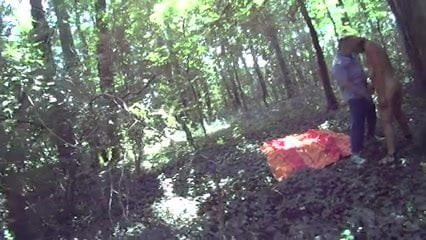 First fuck in the woods