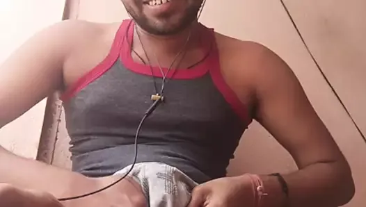Ismaatdeva a Playboy who has playing with her dick at watching anime sex