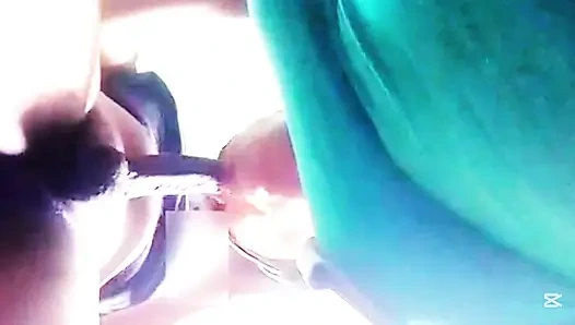 My girlfriend's grandma wets the bed when I fuck her doggy style