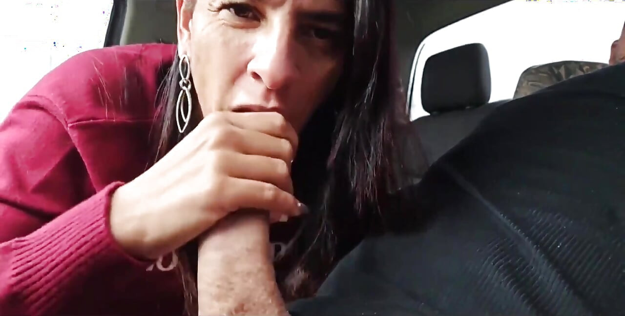 She Wanted to Pay for the Ride but Didn't Have Any Money, so She Had to Pay with a Blowjob.