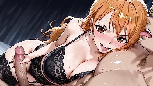 Tooru (conan) X Nami (op)