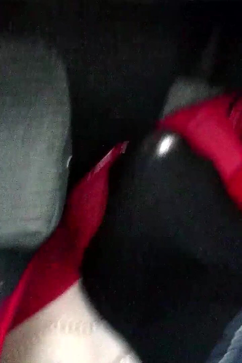 Pedal Pumping and Relaxing My Hosed Feet in Red Pattent Flats