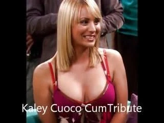 Kaley Cuoco CumTribute