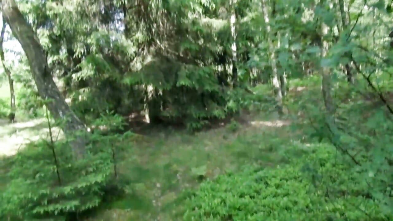 German Amateur MILF with Big Tits Outdoor Fucked in Countryside
