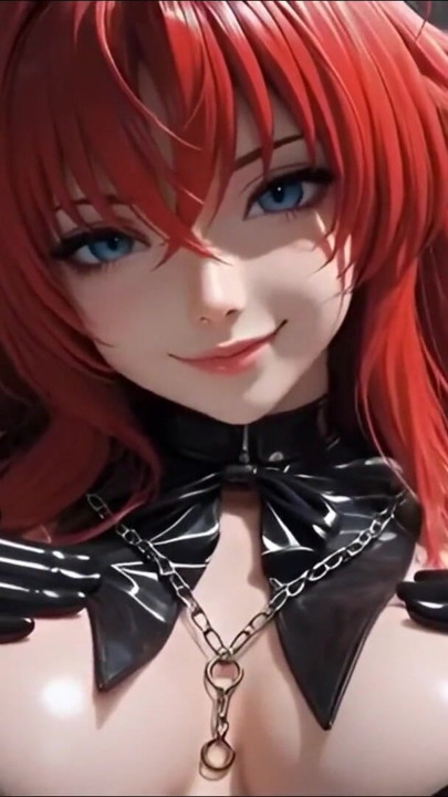 Старшие школьницы Rias Gremory раздевается в нижнем белье до обнаженной чувственной подборки | Клип 3