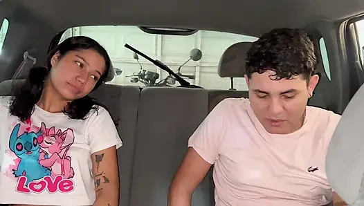 My little stepsister asks me to teach her how to suck cock and I end up cumming in her mouth