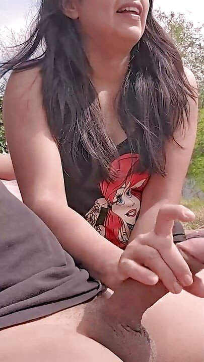 Outdoor amateur with real Mexican