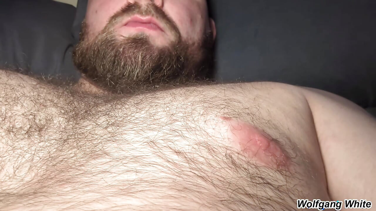 Lick Stepdaddy's NIPPLES While He Jerks Off - BOTTOM POV Roleplay - Wolfgang White Solo Masturbation