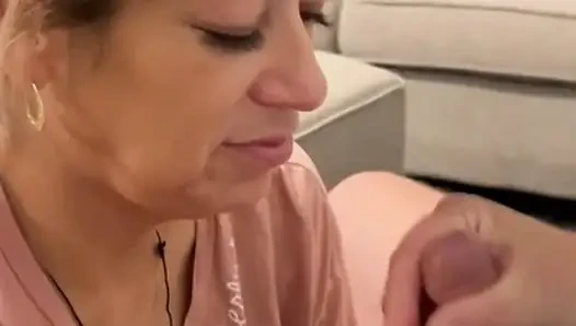 Amateur wife and stranger