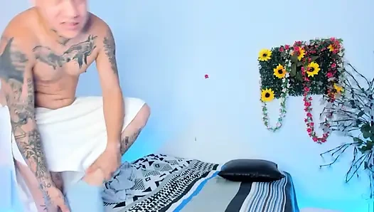 Professional Cosmetologist and Massage Therapist Ends Her Appointment with a Happy Ending.