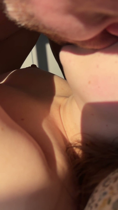 Tiny Brunette Stepsister Got Super Sunburned – I Rubbed Lotion On Her Perfect Ass And Fucked Her Hard | Clip 1