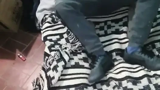 Girl with Montano Dress with the Mattress on the Floor