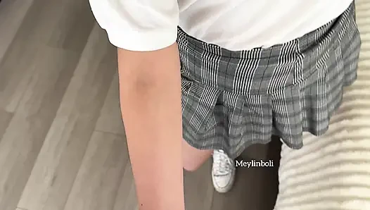 Intimate dry between teacher and homemade Mexican student