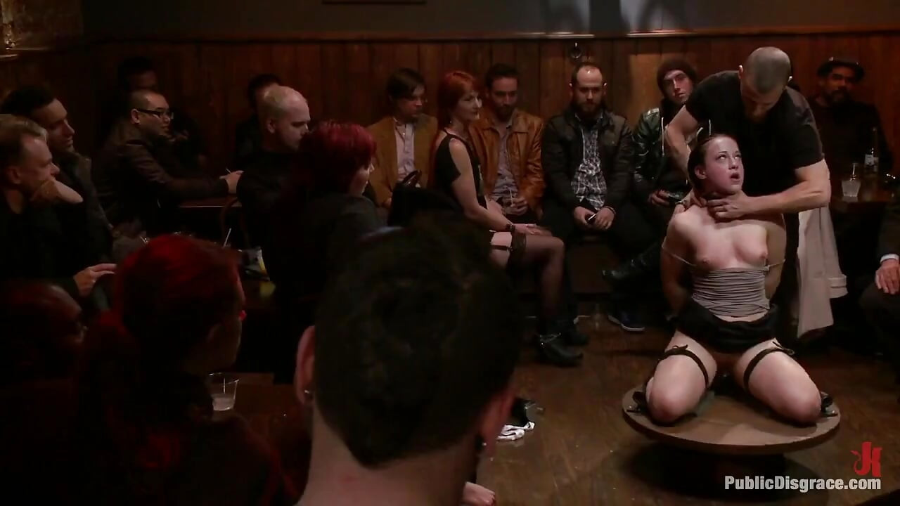 Beautiful Brunette Reduced to a Three Holed Whore