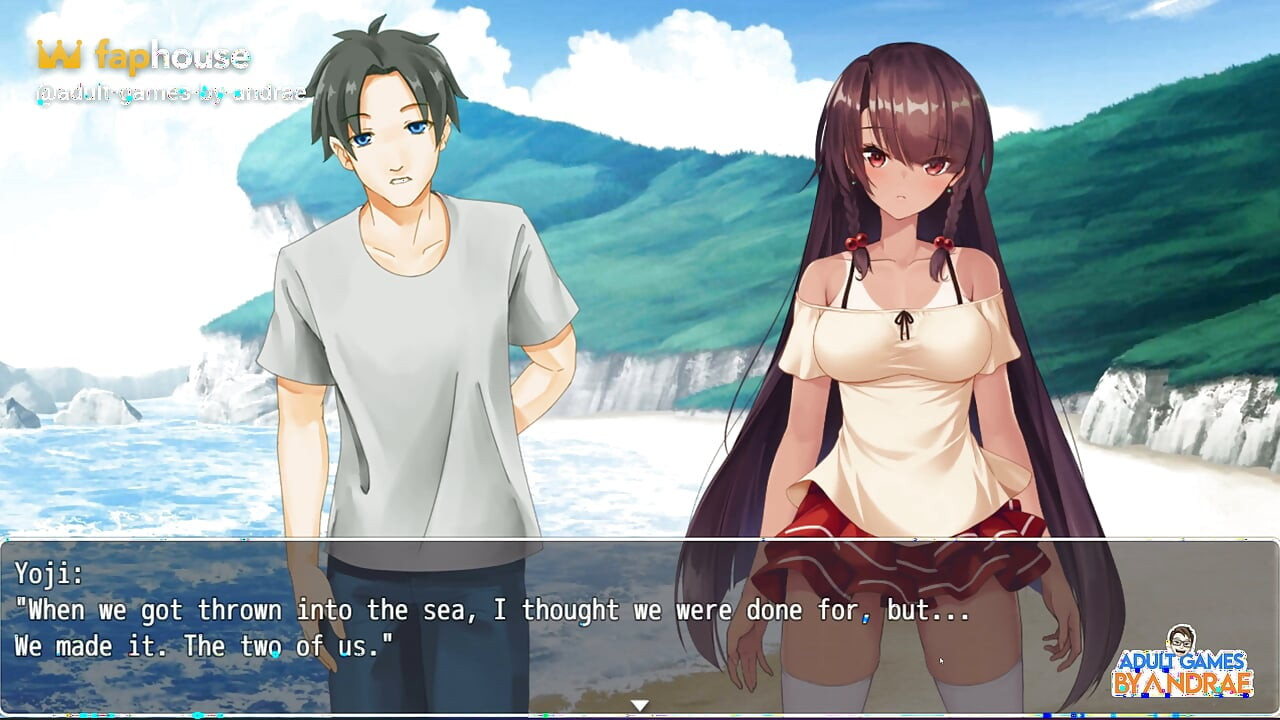 Island Ntr Survival Ss Gameplay Part 1 - 1 Woman and 5 Men in an Island