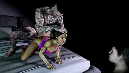 My Indian Wife Gets Fucked with Big Cocks in Anal and Cums in Her Inside