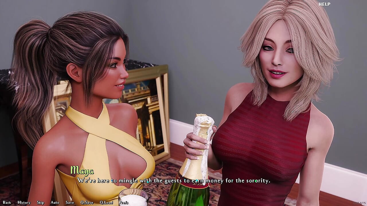 Curious College Blonde Lesbian Tries White Cock for the First Time - Being a Dik 16
