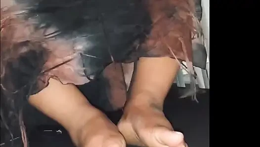 Jackie’s POV Thick Meaty Size 10 Feet with Thick Legs