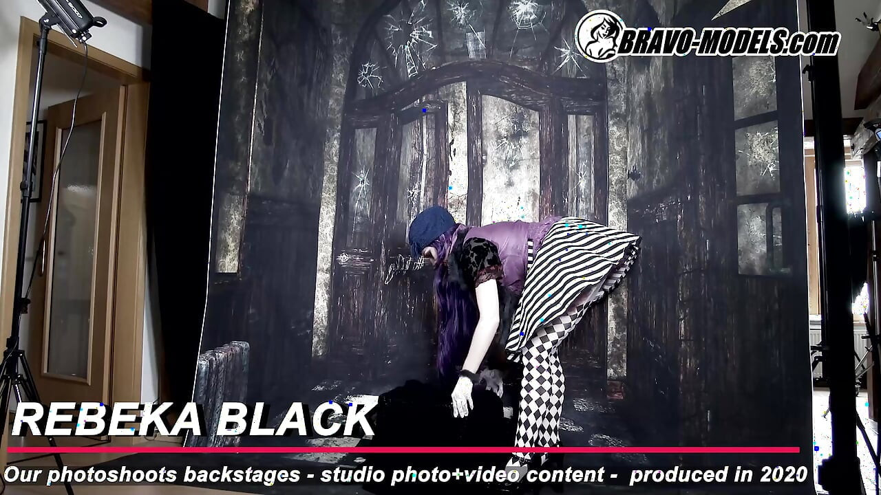 386-sahne arkası fotoğraf çekimi Rebeka Black - yetişkin